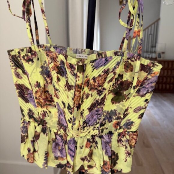 Ulla Johnson  effie floral-print camisole top - Picture 5 of 5